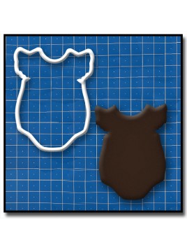 Body 204 - Emporte-pièce pour pâtes à sucre et sablés sur le thème Bébé & Baby Shower